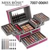 Σετ Παλέτα Μακιγιάζ Ματιών MISSROSE: Περιλαμβάνει Σκιά Ματιών, Lip Gloss, Κραγιόν, Ρουζ, Highlighter και Πούδρα Compact.