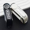 NY TPU Bilnøkkelveske Deksel Skall Fob For A93 A63 Russisk Versjon Toveis Bilalarm LCD Fjernkontroll