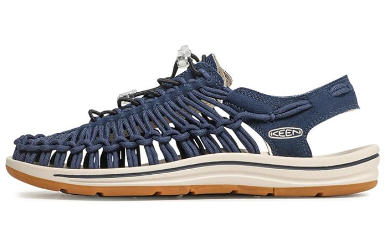 Keen Uneek Comfortable Beach Sandals Men s Marine Blue 1026229 41