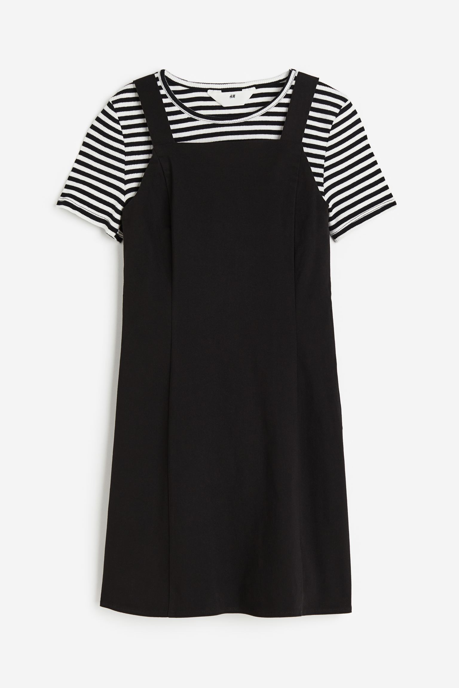 

2-piece top and dress set