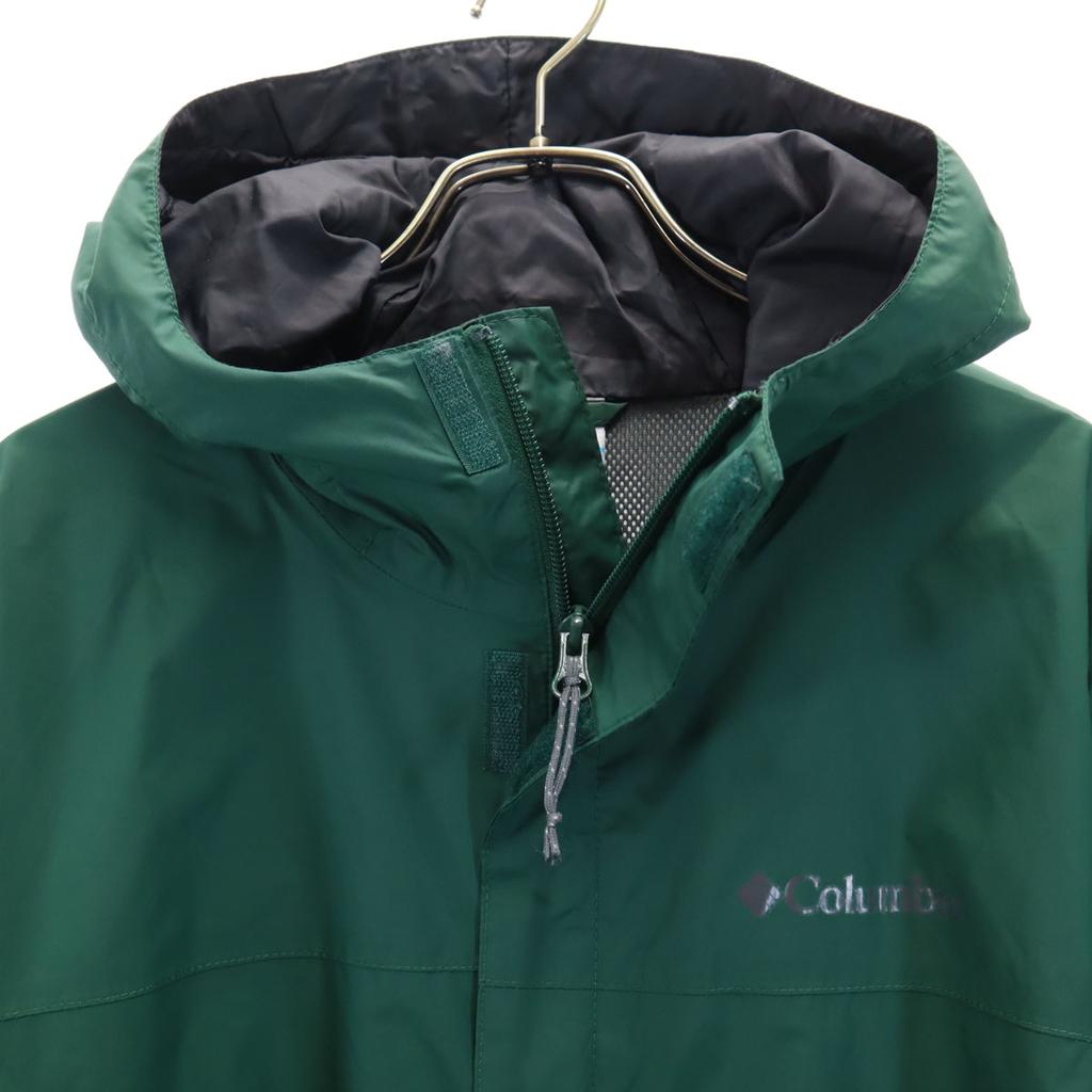 Columbia Mountain Parka L Green Mesh Lining Outdoor Men's Used