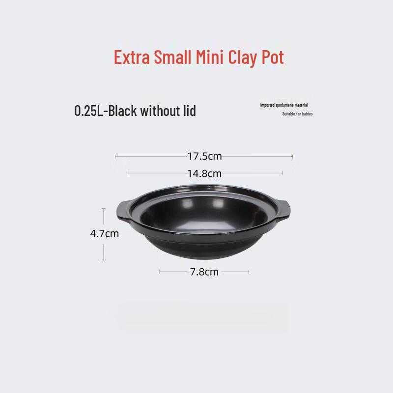 

LIEI Ceramic Shallow Casserole Pot B505