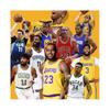 James Jersey No. 23 Lakers Children's Basketball Uniform Set