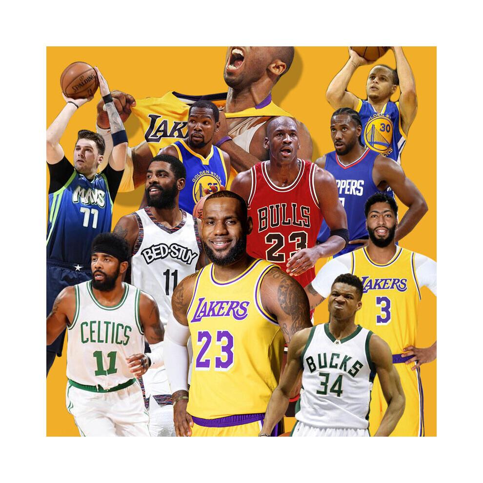 James Jersey No. 23 Lakers Children's Basketball Uniform Set