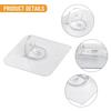 5/10/20PCS Shelf Support Peg About 6*6cm Plastic + Vviscose