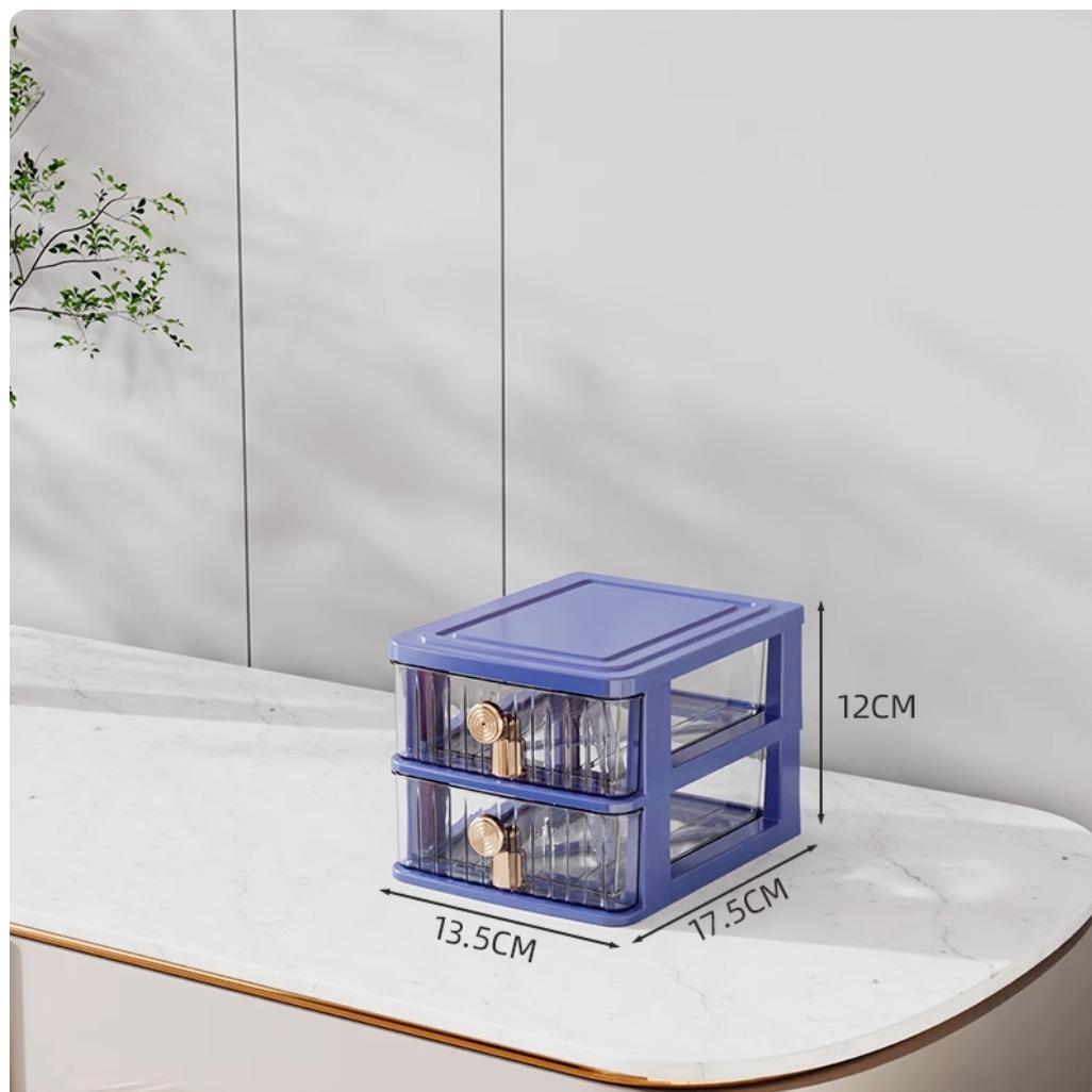 

Transparent Drawer Desktop Storage Box Organizer Sundries Storage Box Student Desk Cosmetics Stationery Textbook Storage Rack