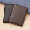 Lychee Genuine Leather Men's Card Holder Anti-magnetic RFID Credit Card Bag Ultra Thin Soft Business Card Holder for Men