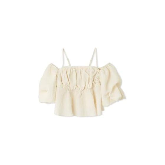 SNIDEL Off Shoulder Ruffle Blouse SWFB254207 Women s