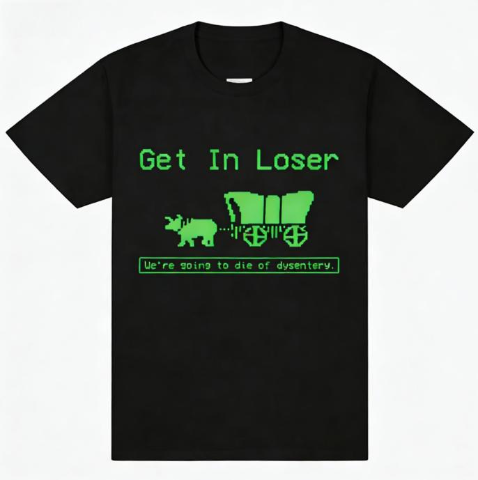 Spring and Summer New Menswomens Get in Loss Fun Printed Cotton Tshirt Fashionable Casual Short Sleeved Round Neck Tshirt