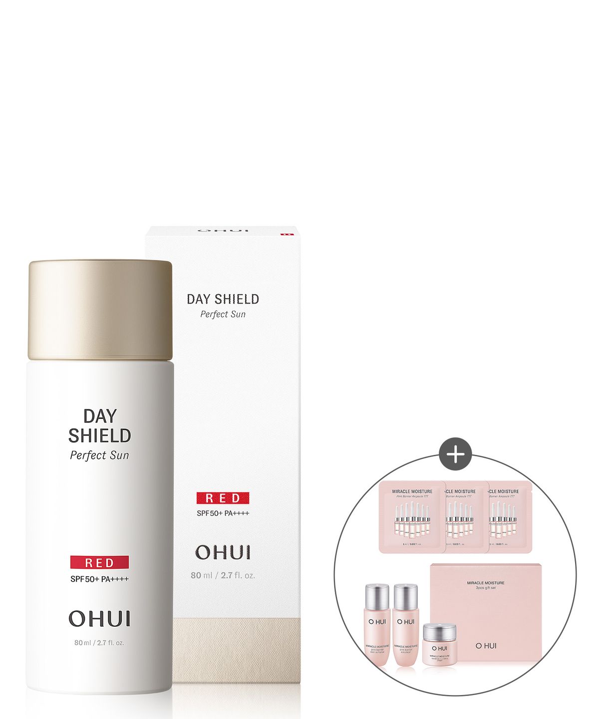 Day Shield Perfect Sun Red Increased Volume 80ml
