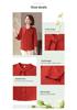 Spring & Summer Chinese Style Women's Seven-Point Sleeve Cardigan Shirt - Stylish Mother's Day Top for Mid-Aged & Elderly Women