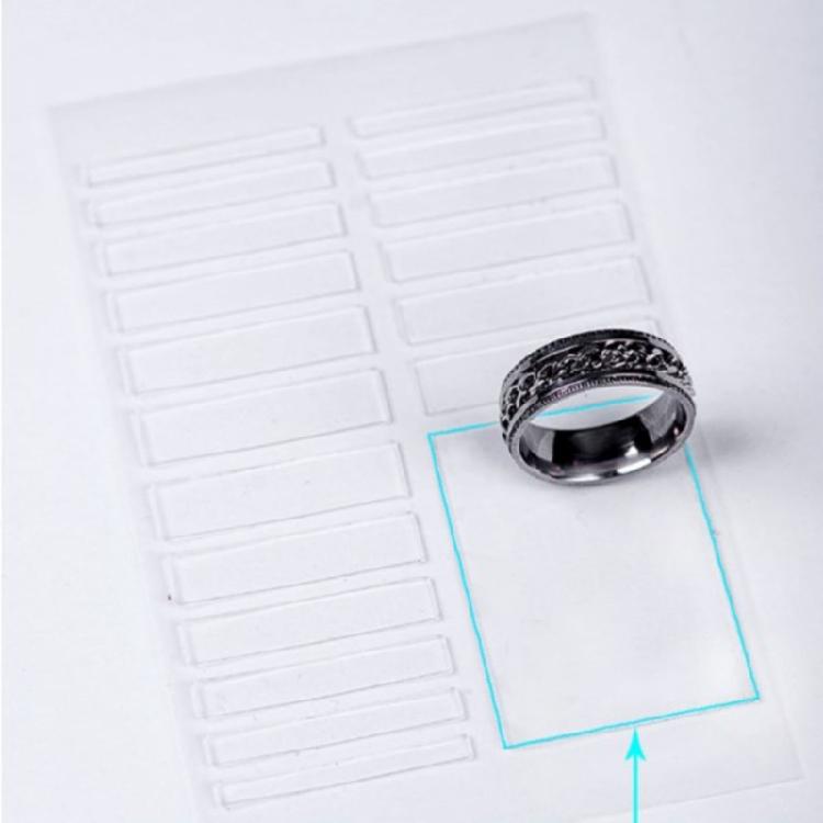 Invisible Ring Size Adjuster Acrylic/Silicone Clear Ring Bands Size Adjuster