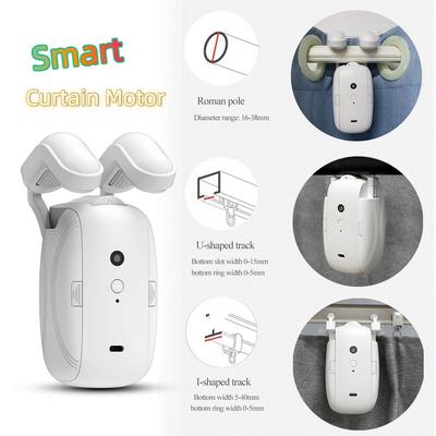 WLAN Vorhangroboter, Smart Home Vorhangassistent, Ferngesteuerter Automatischer Smart Elektrischer Vorhangmotor