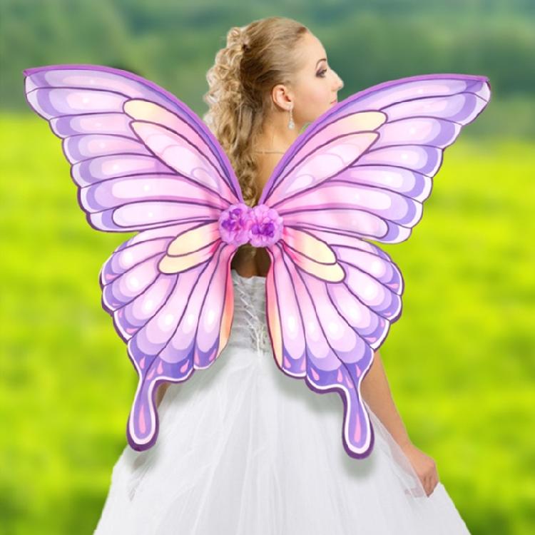 Halloween Costume Wing Butterfly Wing Dress Up Angel Wing Colorful Fairy Wing