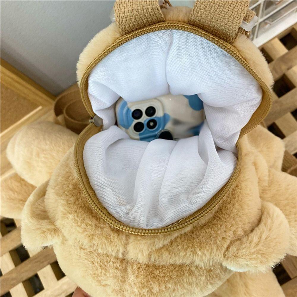 Lovely Cartoon Brown Bear Backpack Children Cute Plush Toy Kawaii School Bag Kindergarten Girls Boys Birthday Festival Gift