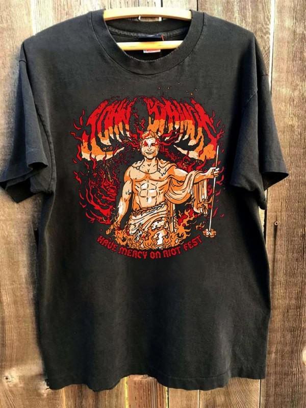 Riot Fest 2025 Chicago Have Mercy On Riot Fest Metal Stamos T-Shirt VK00490 Unisex T-Shirt L