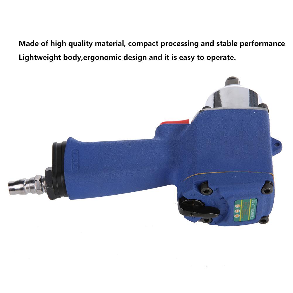Industrial Pneumatic Impact Wrench Air Socket Wrench Tool 9000rpm