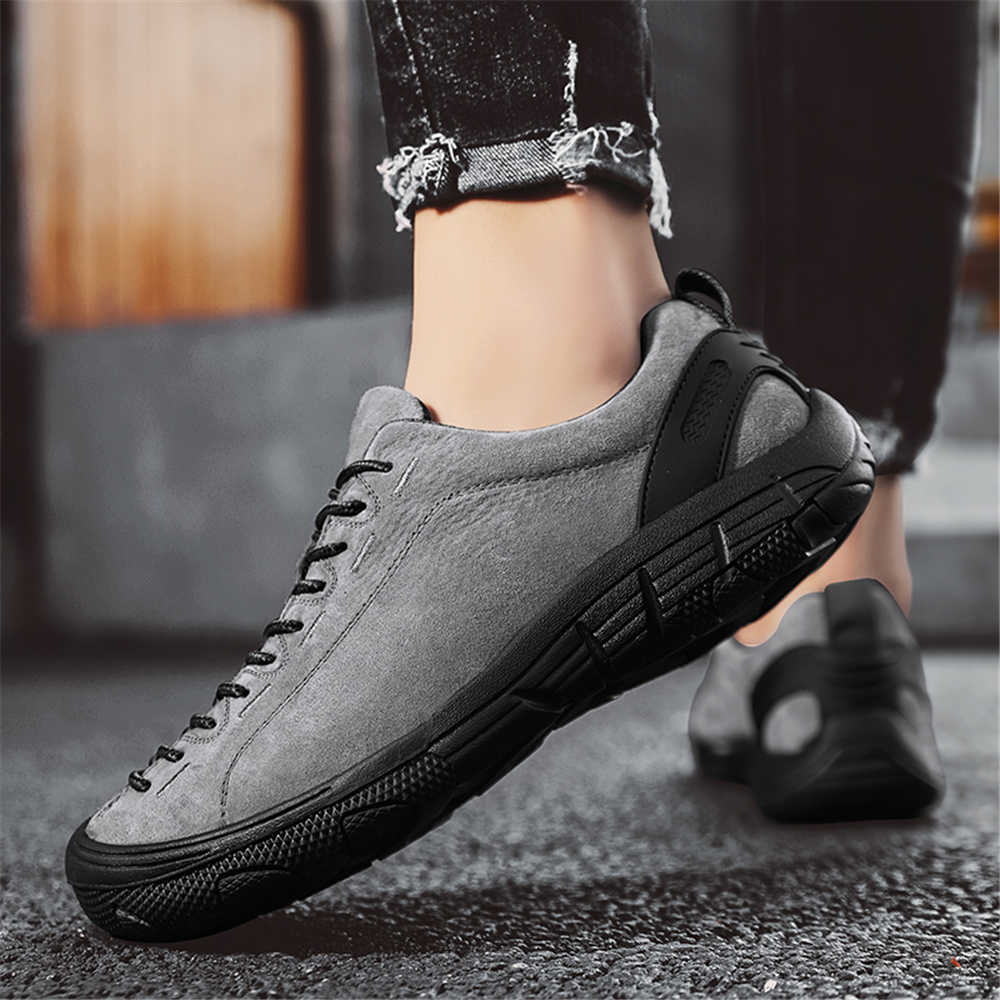 Grey Winter Running Shoes For Men Running Original Men's Hiking Shoes Hiking Walking Shoes Sneakers Sports Sapatenis