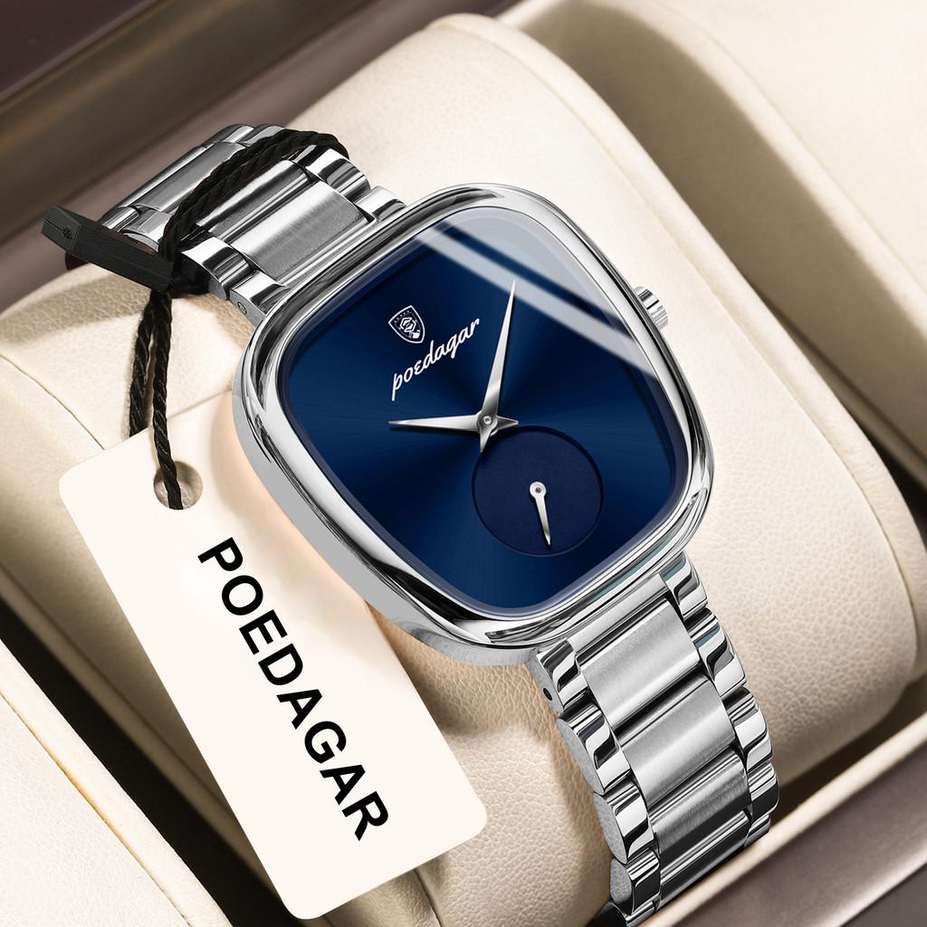 Swiss Luxury Ladies Watch Waterproof Quartz Watch With Elegant Oval Dial For Casual Wear
