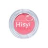 HISYI Single-Color Blush & Eyeshadow: Energetic, Natural Brightening with Fine Shimmer, Matte Highlighter, and Contour for Women.
