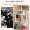 Fall Proof Plastic Clothes Hanger User Friendly Multifunctional Hook For Compact Living Spaces Secure Garment Drying Solution