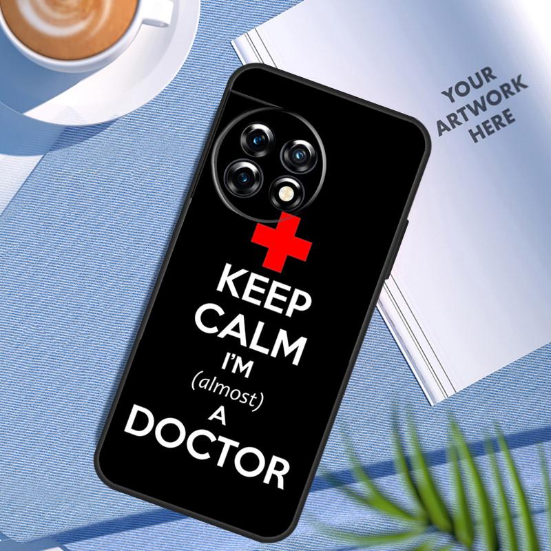 Cartoon Doctor Nurse Case For OnePlus Nord CE 3 Lite 2 2T N10 N20 OnePlus 12R 10T 9RT 10R 8 9 10 Pro 11 12 Cover