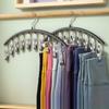 4pcsDrying socks Magic home hanging clothes multi clip drying rack no trace windproof balcony drying clothes underwear sock clip for Home