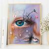 Pictură Diamant 5D DIY Ochi și Păsări Cusătură în Cruce Mozaic Diamant Broderie Completă Animale Imagine Pietre Strălucitoare Artă Handmade Decor Acasă