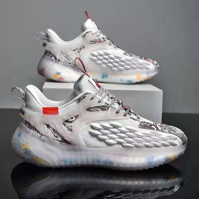 Men'S New Spring And Autumn Casual Sports Running Shoes: Comfortable, Lightweight And Fashionable Vulcanized Men'S Shoes