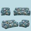 1-4 Seater Nordic Style Sofa Cover Elastic Cushion Cover Stretch Full Sofa Covering Breathable Dust-proof