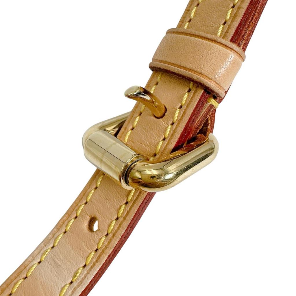 Louis Vuitton Variable Bag Accessories Shoulder Strap Nume Leather Beige J52312 Used