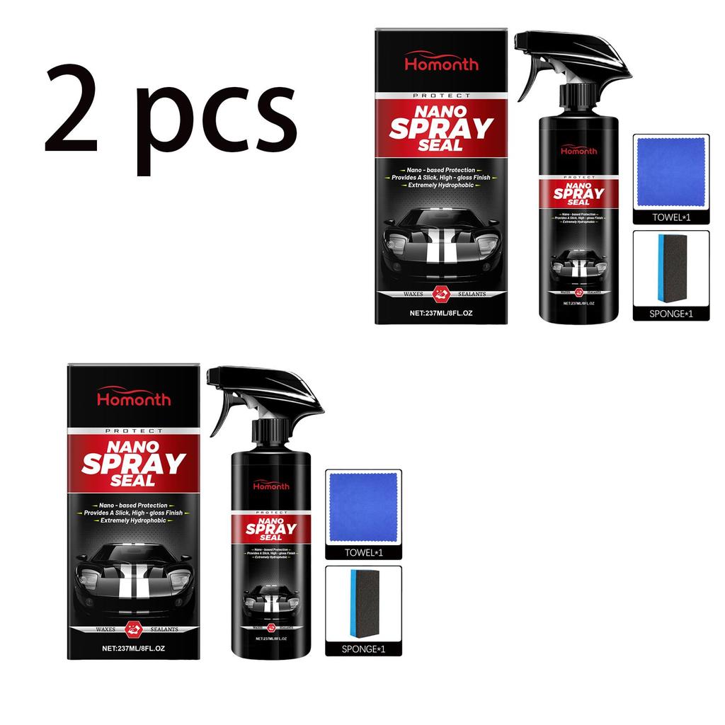 Homonth Zestaw Nano Spray do Naprawy Rys Samochodowych 1 Zestaw - Wysokowydajny Nano Spray do Powłoki Antykorozyjnej Samochodu, Nano Spray do Naprawy Rys Samochodowych, Spray do Powłoki Samochodowej