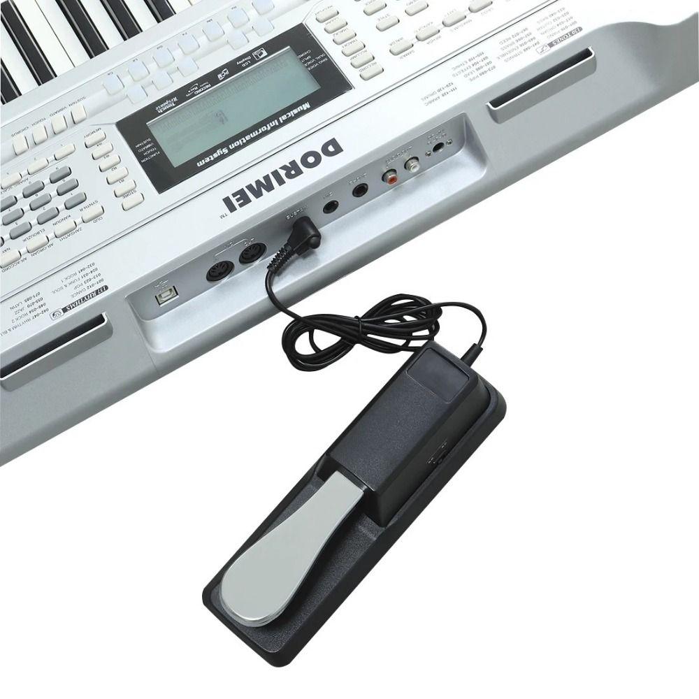 2 Color Piano Sustain Pedal Anti-Slip Musical Instrument Accessories for Yamaha Roland