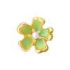 New Fashion Pink Heart Butterfly Starfish Bow 3D Crystal Charm Beads Accessories DIY Making Ring Necklace Bracelet Shiny Jewelry