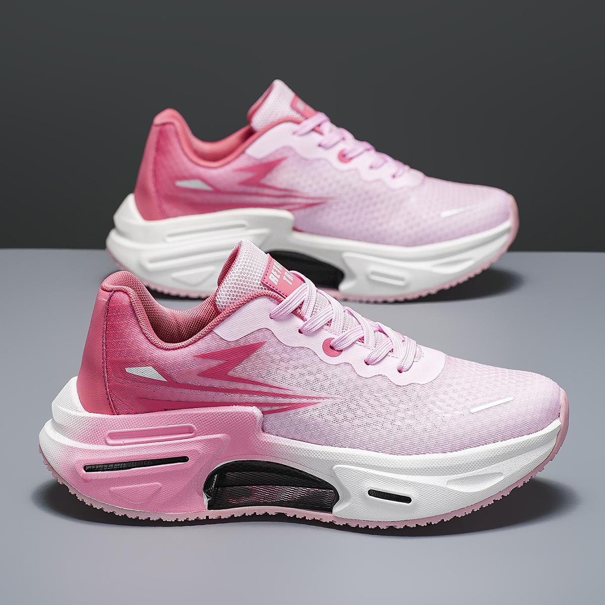 

Mens Running Shoes 2026 New Fashion Marathon Training Breathable Cushioning All Season Outdoor Couple Sneakers for Men Women 48