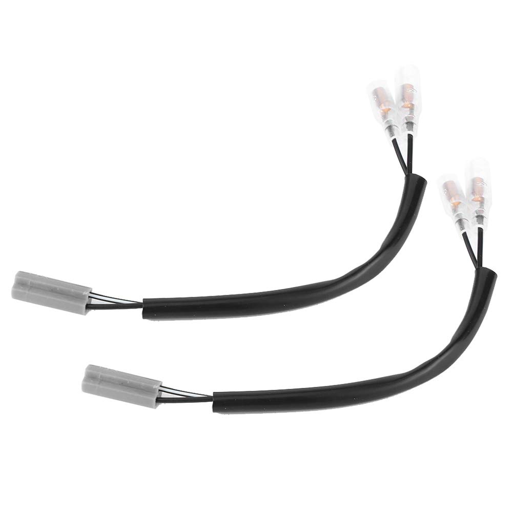 for Turn Adapter Replacement, 7.5in Turn Wiring Adapter Plug Motorcycle Parts Lights Retrofit for YZF‑R6 YZF‑R1 FZ6 FZ10