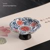 Zhishi Retro Chinese High-Foot Fruit Plate