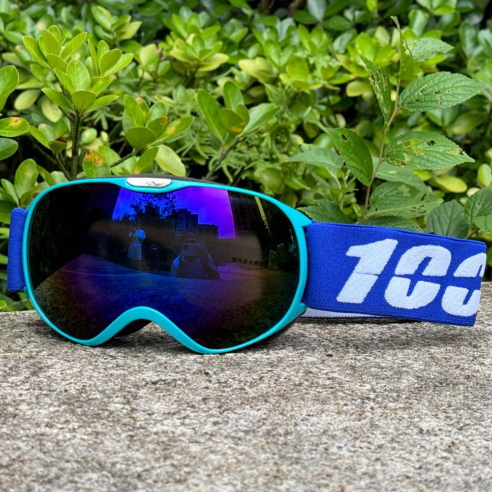 Children Ski Goggles Anti-fog Double Layer Skiing Glasses Kids Snowboard Winter Outdoor Sports Goggle for Age 4-14 Big Vision