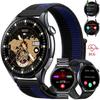 Montre Connectée Homme Femme- WENZYLIQUOX - ECG Pro - ECG & PPG 40s - Appels Bluetooth 5.3 - IP68