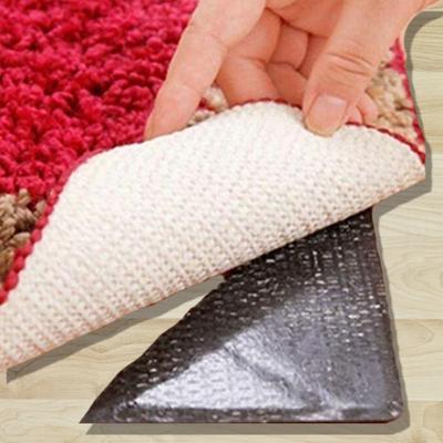 1-3set Carpet Non-slip Sticker Reusable Washable Anti Curling Carpet Patch Fixed Stickers Floor Rug Mat Tape Gripper Corner Pad