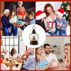 Christmas Snow Globe With Music USB And Battery Powered Seasonal Decoration Snow Globe Musical Box For Family Indoor Holiday