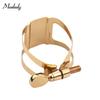 Muslady Single Screw Adjustment Saxophone Ligature Compact Durable Ligature for Tenor Saxophone