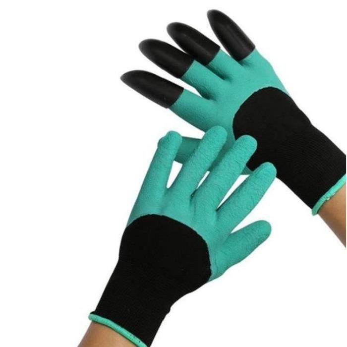 1paire Gants de jardin jardinage avec creuser griffes-Gants de jardinage pour Creuser et Plantation Plantes de pépinière