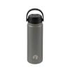 Captain Stag Sports Bottle Water Direct Drinking Double Stainless Vacuum Insulation Heat Retention Cold HD One-Touch 600ml Gray UY-7097
