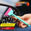 1Pcs Car Corner Windshield Handheld Cleaning Tool Small Window Tint Mirror Squeegee Different Softness Rubber Blade Scraper