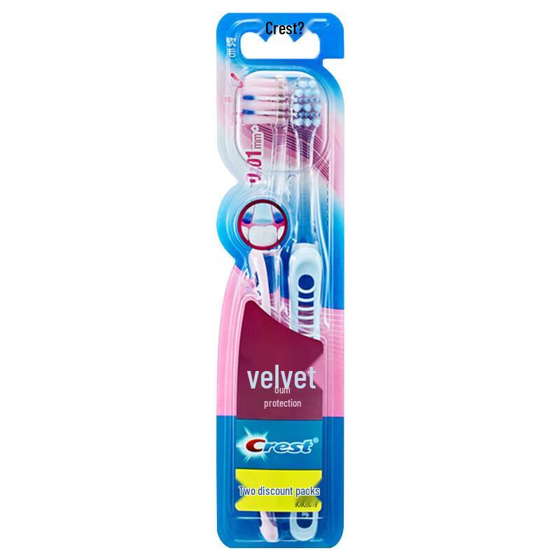 Crest Velvet Soft Bristle Toothbrushes