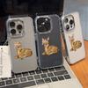 Smelly Deer Phone Case For Iphone 17 17E 16E 15 Pro Max 12 14 11 16 13 Transparent Ultra-Thin Protective Shell Coque