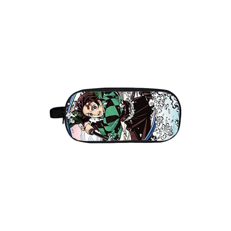 Stylish Demon Slayer School Bag Backpack With Adjustable Comfortable Straps For Boys And Girls