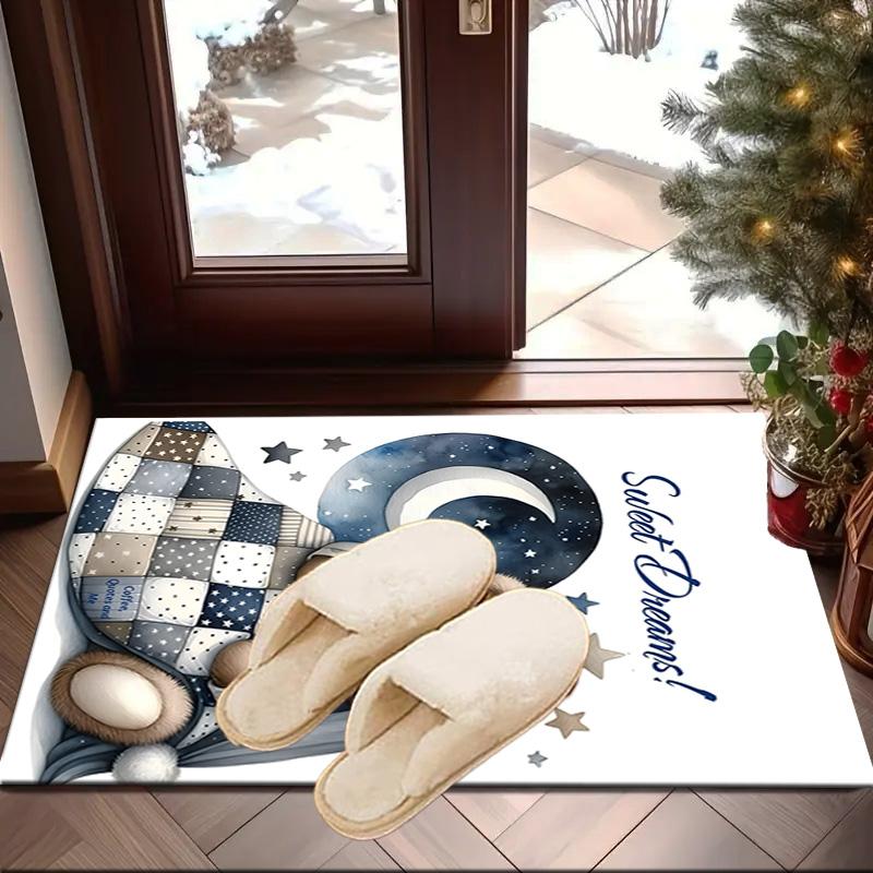 Teddy Bear Night Sky Carpet, Chair Rug,Rug for Office Bedroom living rooms, Doormat decor Fan Gift Christmas Gift