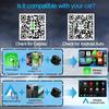 2 in 1 Kabelgebundener zu Drahtloser CarPlay Android Auto Adapter OTA-Update Mini-Dongle für OEM Kabelgebundene CarPlay Android Auto Autosysteme